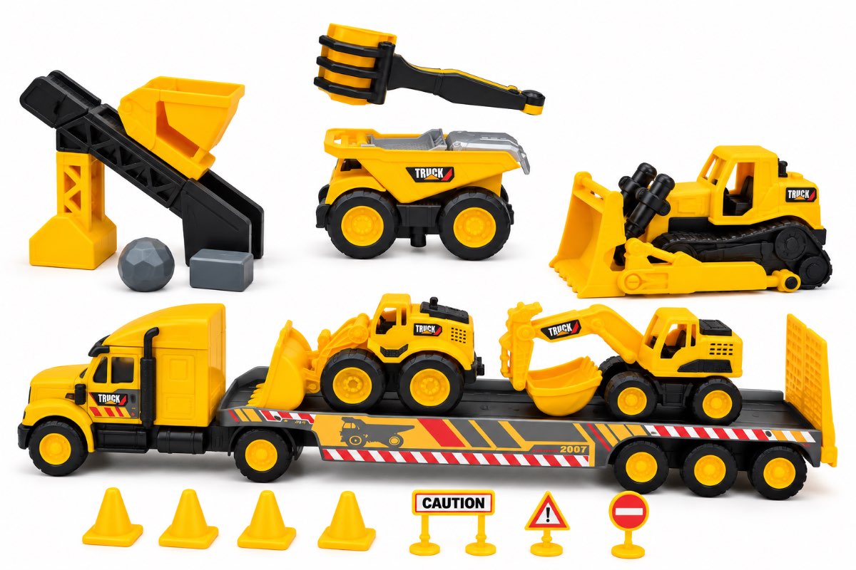 Set Camiones Construccion