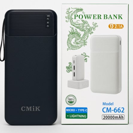 Power Bank CM-662  20000mAh
