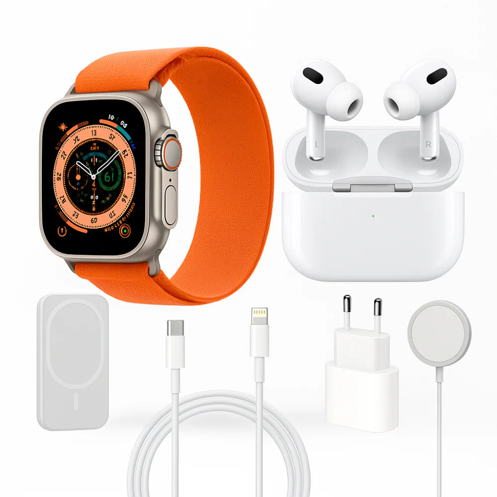 Reloj Smartwatch Ultra  X 8 accesorios