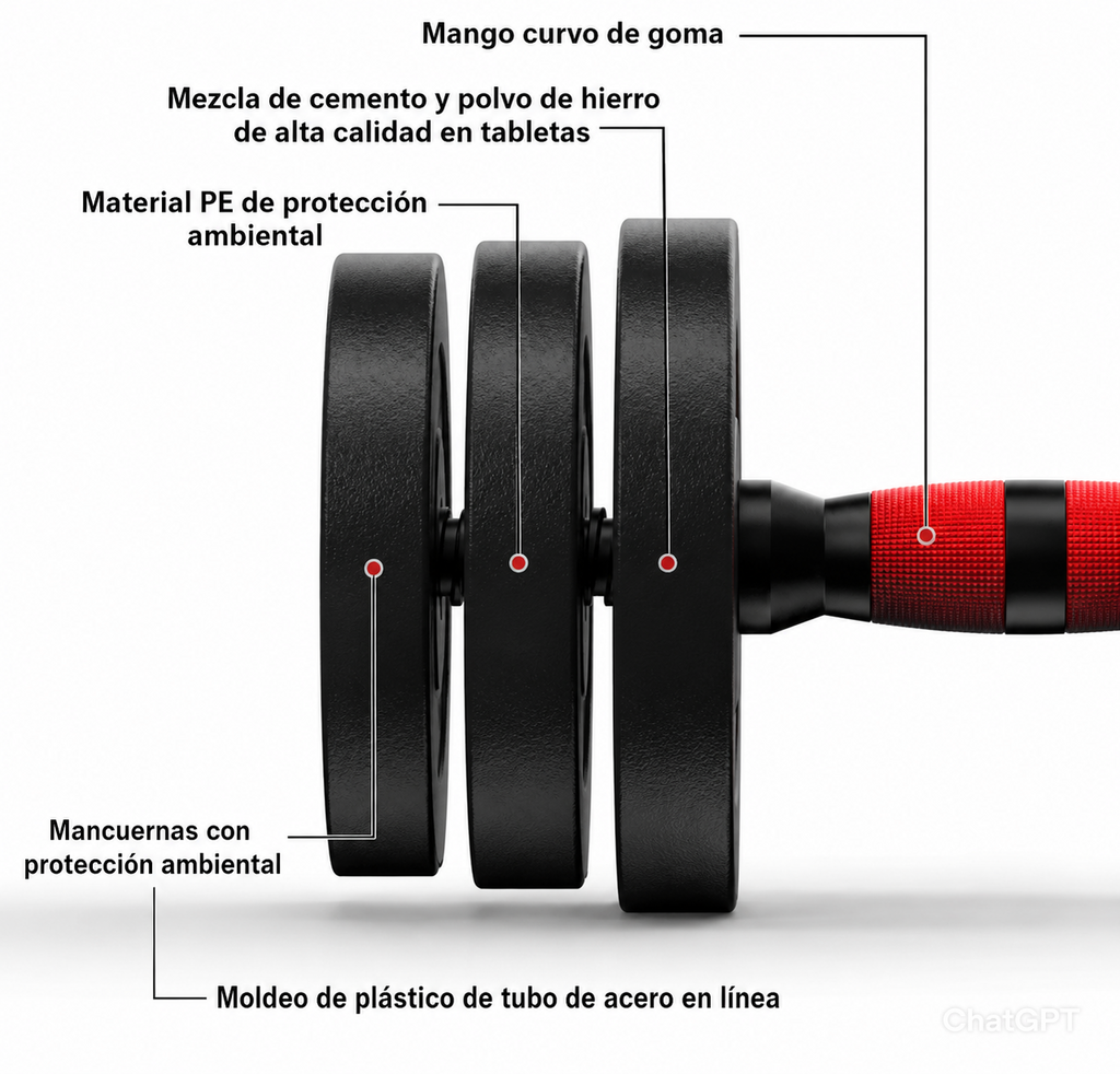 Kit de pesas 20 Kg (mancuernas)