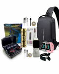 Bolso Antirobo+ Smartwatch + Audifonos + Miniafeitadora