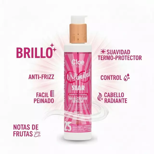 Unlimited Hair Cream Serum Star - Cloe Professional