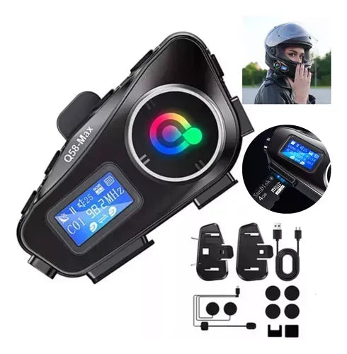 Intercomunicador Para Moto Q58 Max