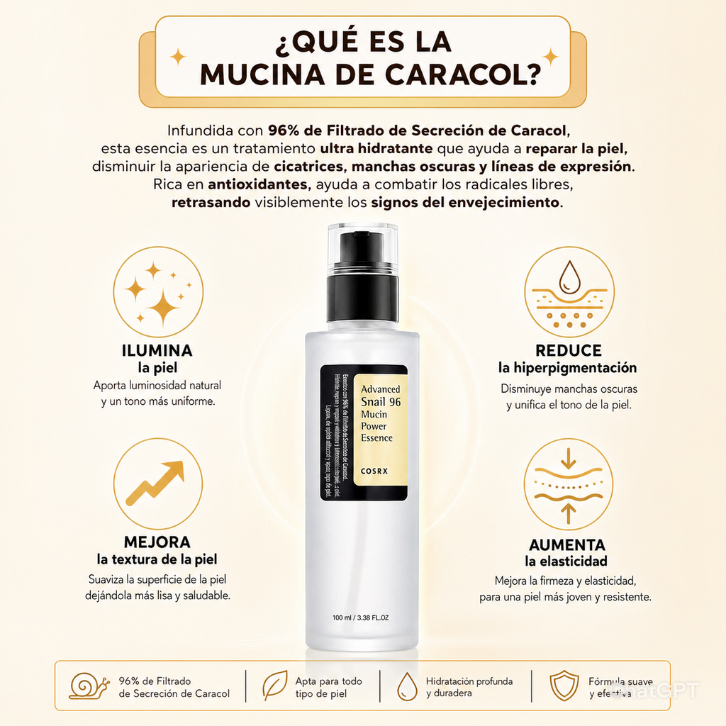Serum de Mucina de Caracol