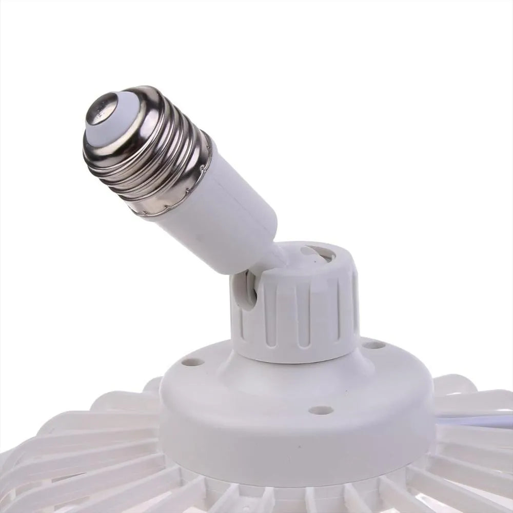 Ventilador Lámpara Led E27 VE-LED EH